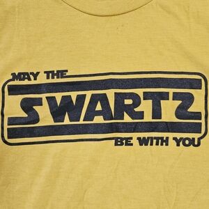 Yellow Spaceballs Graphic Tee with Black Print